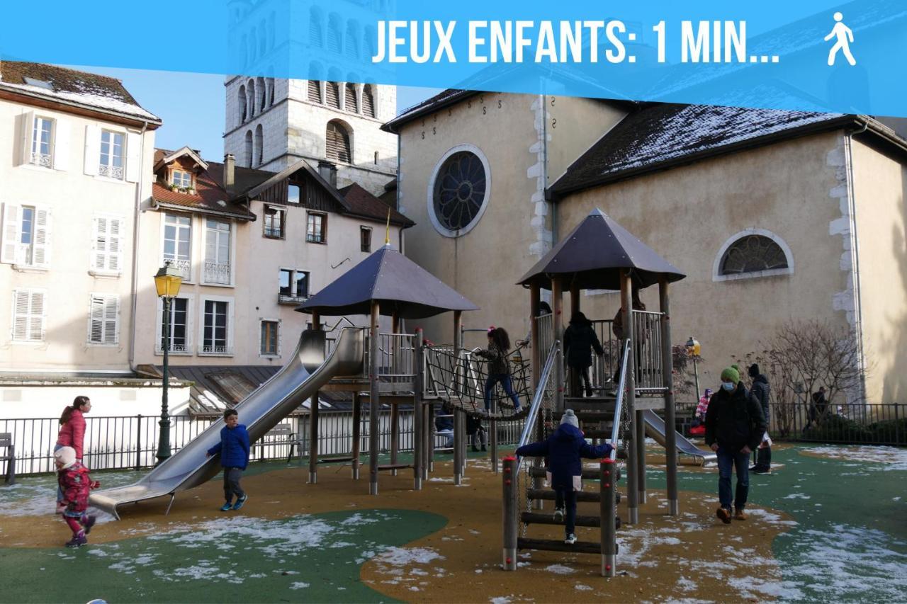 Le Carnot - Mycosyapart, Duplex Coeur De Ville Et Lac, Climatise Annecy Eksteriør bilde