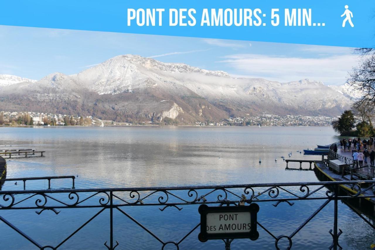 Le Carnot - Mycosyapart, Duplex Coeur De Ville Et Lac, Climatise Annecy Eksteriør bilde