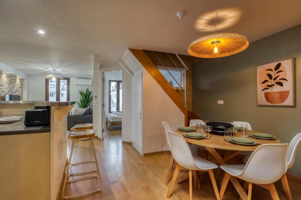 Le Carnot - Mycosyapart, Duplex Coeur De Ville Et Lac, Climatise Annecy Eksteriør bilde